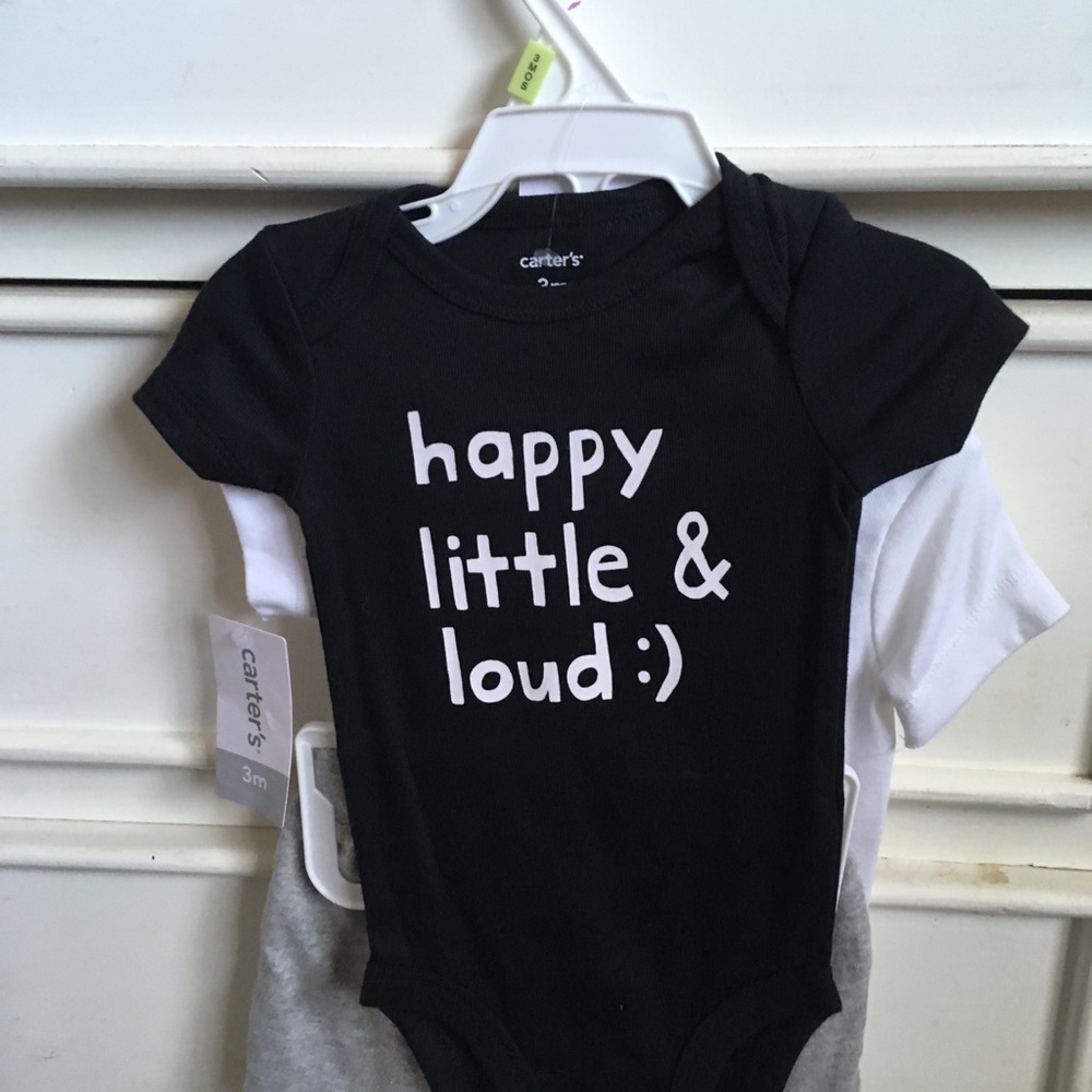 Onesie with shorts 3pieces